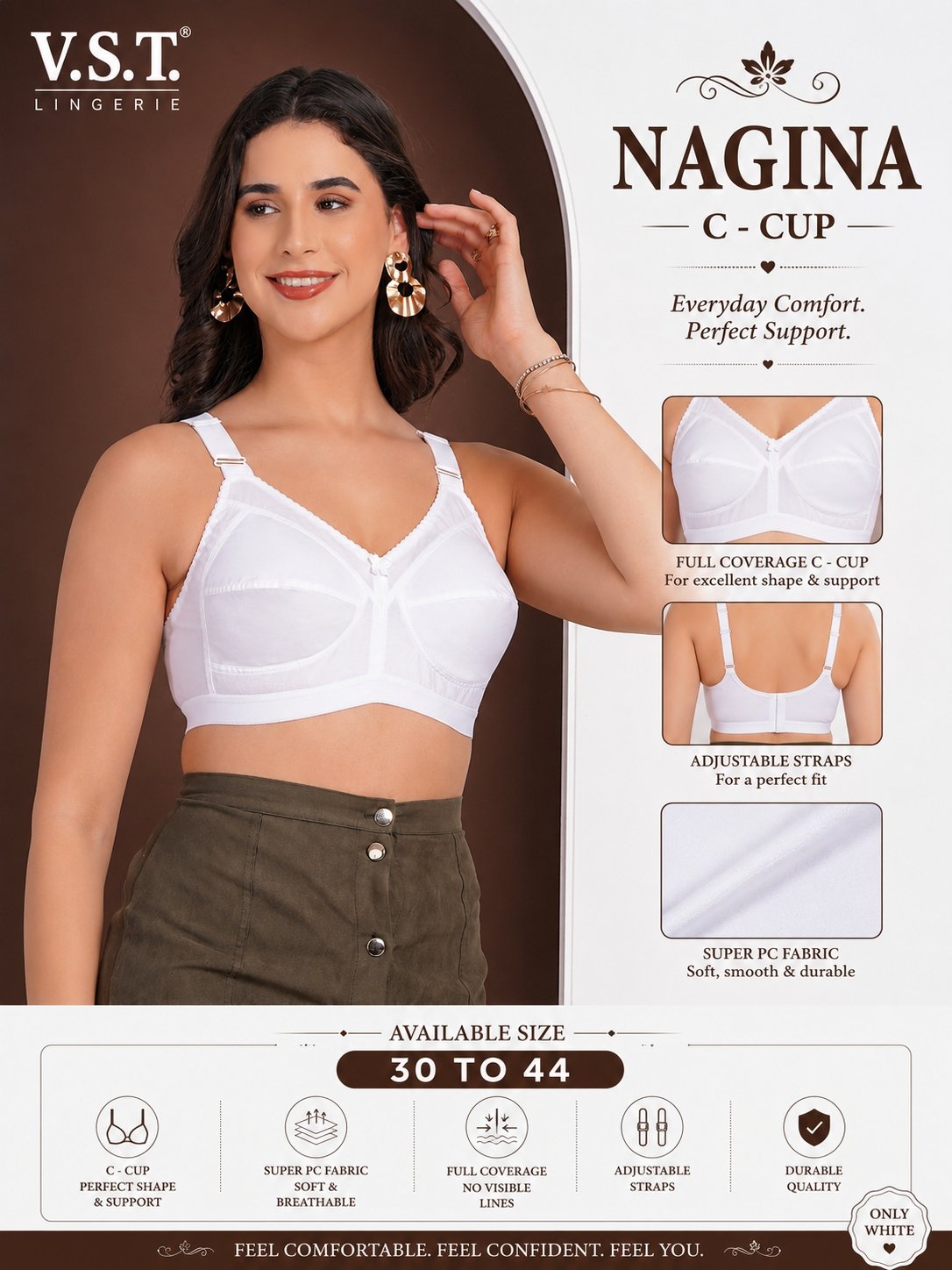 VST Nagina C-Cup Bra