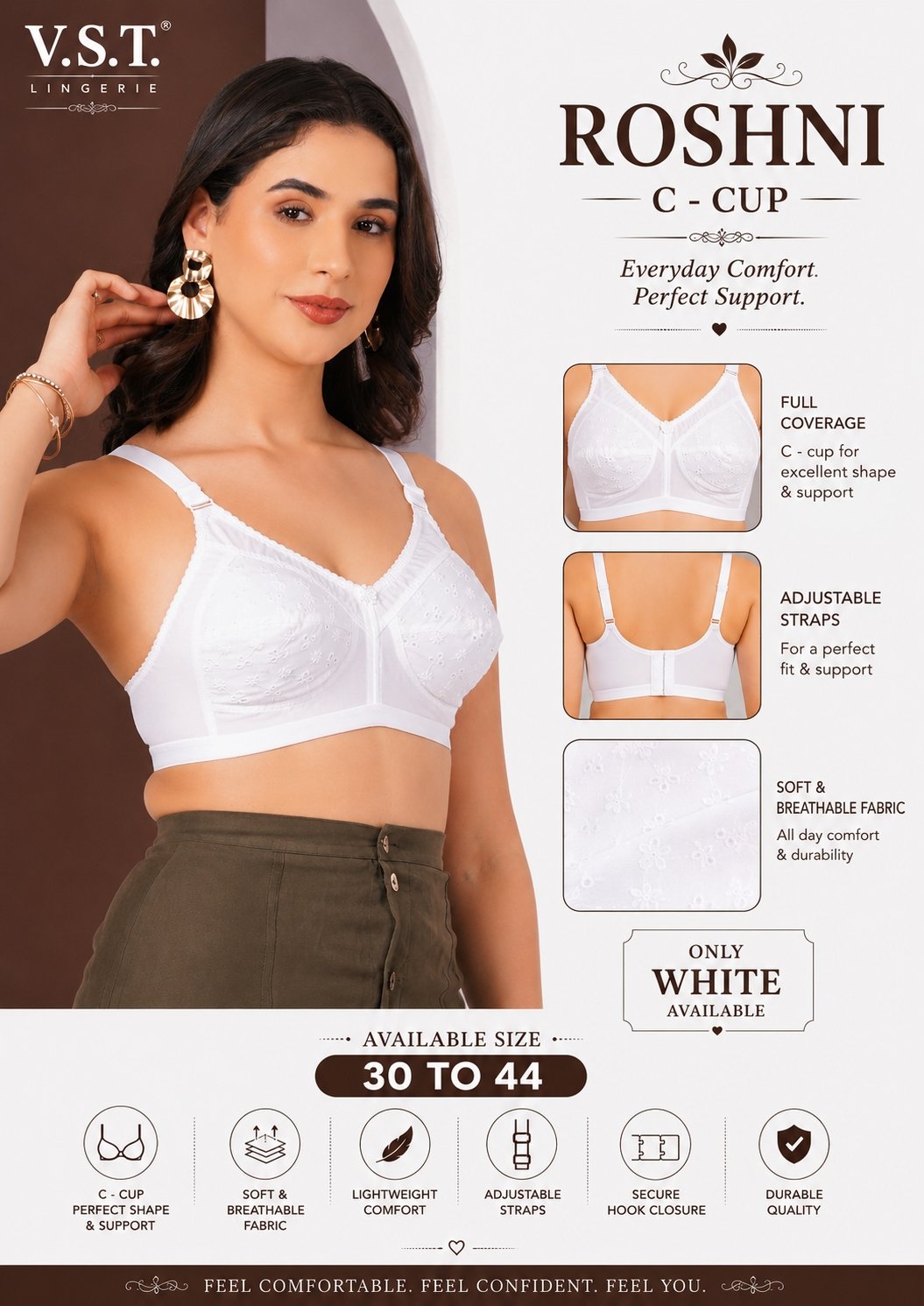 VST Roshni C-Cup Bra